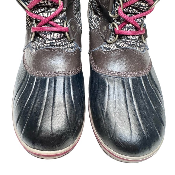 Sorel | Women | Tofino II Cordovan Metallic Faux Fur Waterpoof Boots | 10.5 - Picture 7 of 16